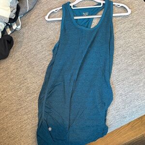 Athleta Blue Sleeveless Tank Top